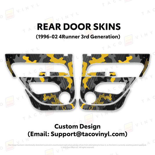 1996-2002 4Runner Door Skins