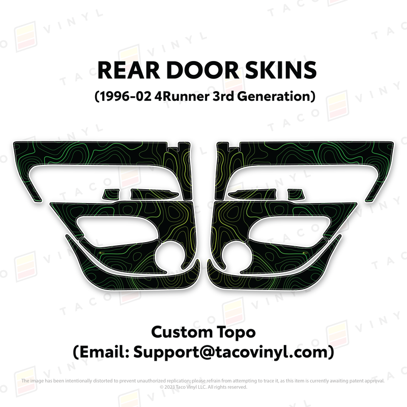 Load image into Gallery viewer, 1996-2002 4Runner Door Skins
