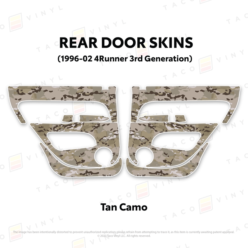 Load image into Gallery viewer, 1996-2002 4Runner Door Skins
