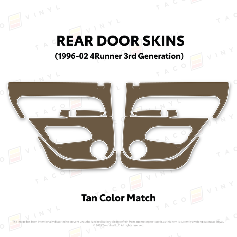 Load image into Gallery viewer, 1996-2002 4Runner Door Skins

