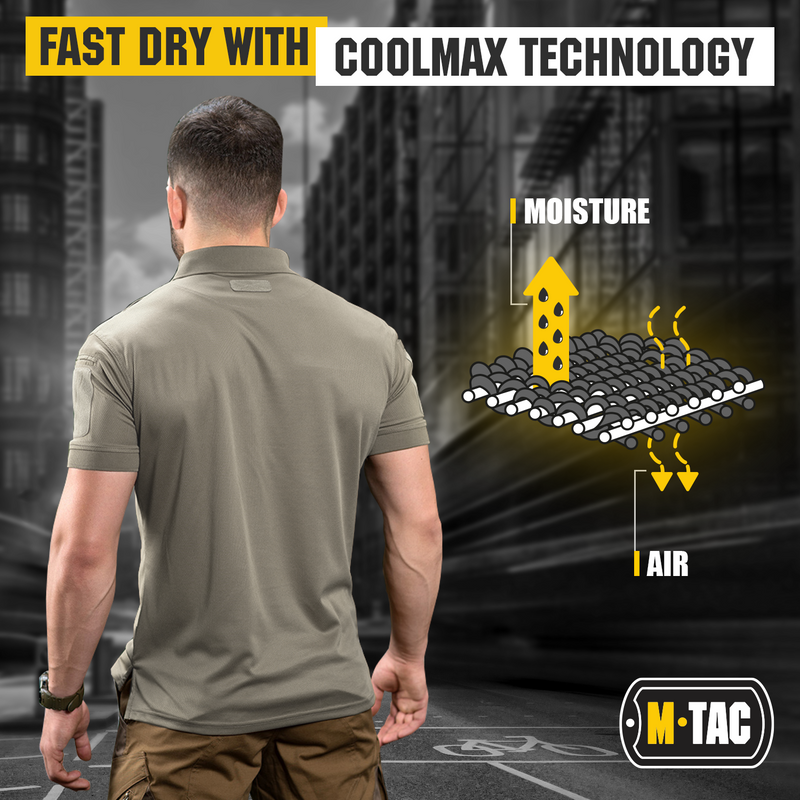 Load image into Gallery viewer, M-Tac Polo Elite Tactical Coolmax
