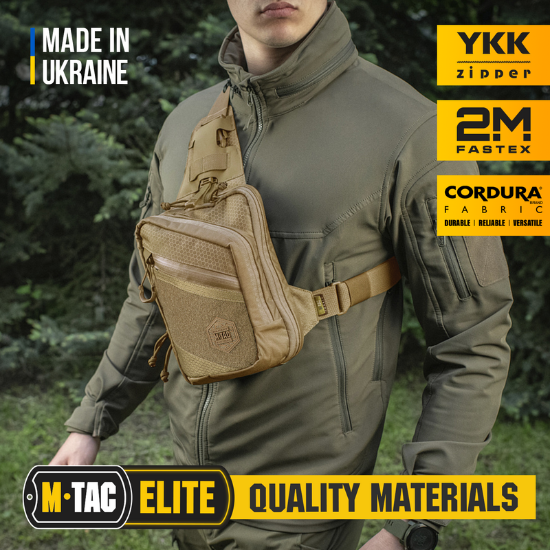 Load image into Gallery viewer, M-Tac Sling Pistol Bag with Loop Panel Elite
