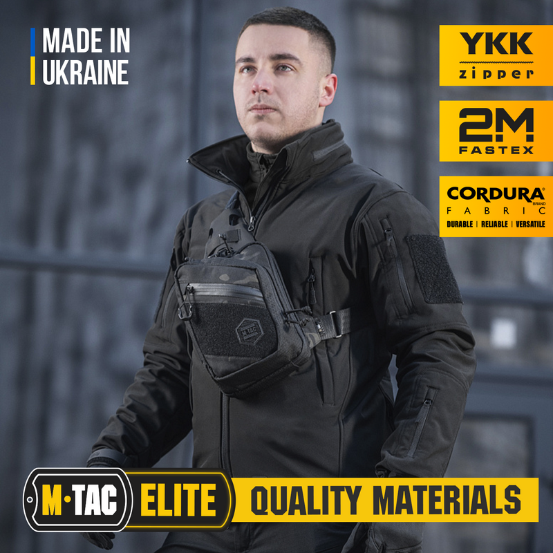 Load image into Gallery viewer, M-Tac Sling Pistol Bag with Loop Panel Elite
