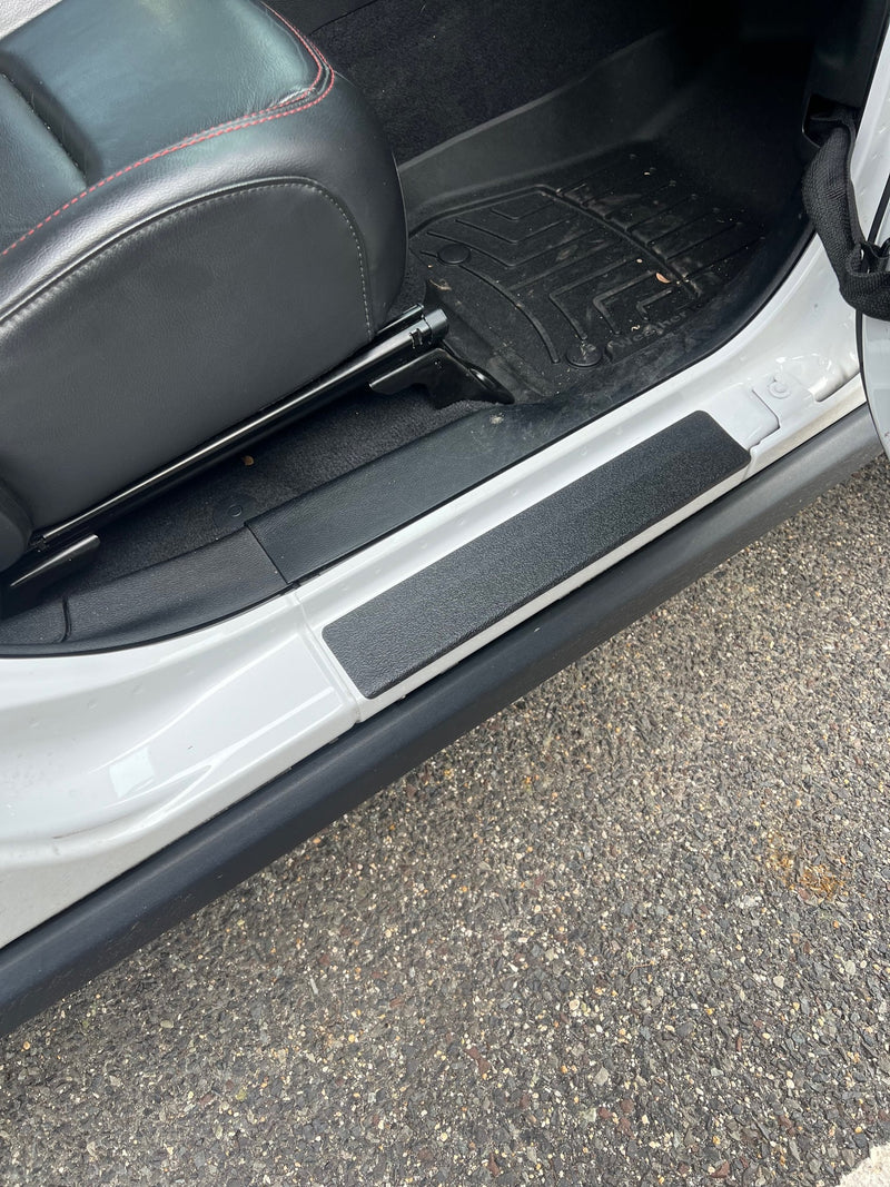 Load image into Gallery viewer, Sill Plate Protection Stone Guard Adhesive Decals for the Jeep Wrangler (x4)
