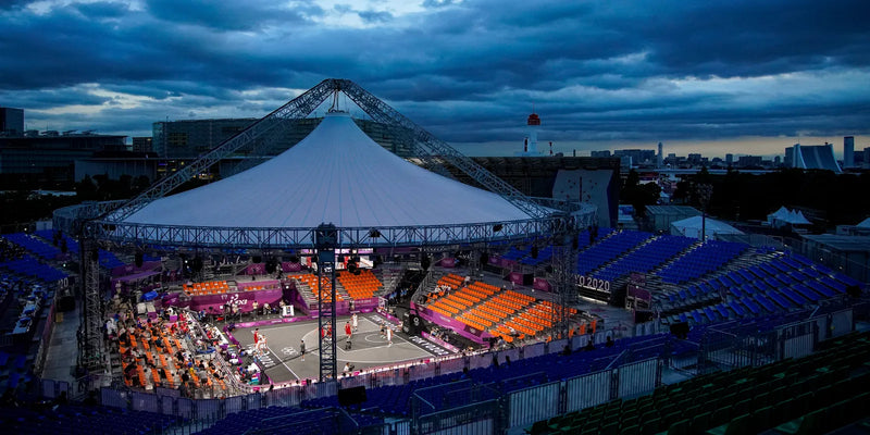 Load image into Gallery viewer, Rental Enlio Official FIBA 3x3 Basketball Court
