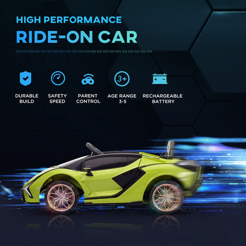 Load image into Gallery viewer, Lamborghini SIAN 12V Kids Electric Ride On Car Toy with Remote Control
