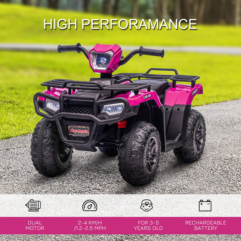 Load image into Gallery viewer, 12V Kids ATV with Music, Headlights, and Forward/Backward Function - A Fun Ride for Young Adventurers!
