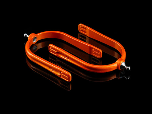 American Equus Quik-X Interchangeable English Spurs Illusion Orange