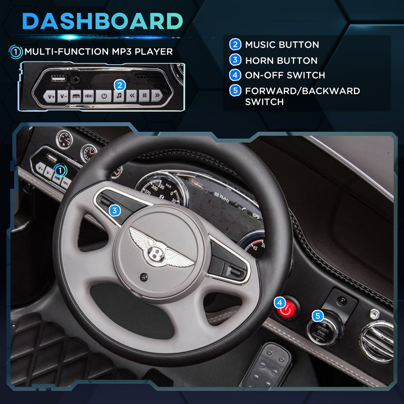 Load image into Gallery viewer, Bentley Mulsanne 12V Electric Ride On Car with LED Lights and MP3 Player
