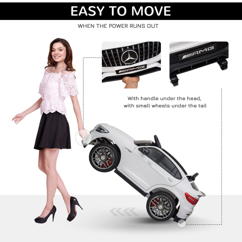 Load image into Gallery viewer, Mercedez-Benz 12V Kids Ride-On Car with Remote Control, Music, and Lights - A Premium Driving Experience for Young Ones
