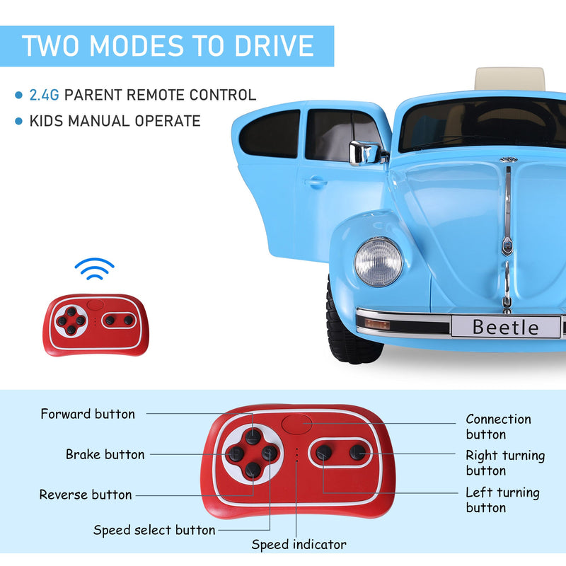 Load image into Gallery viewer, Volkswagen Electric Kids Ride-On Car 6V Battery Powered Toy
