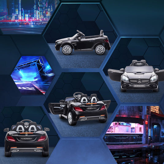 Electric Ride-On Car for Kids with Remote Control, Dual Motors, Music and Lights