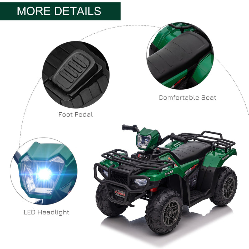 Load image into Gallery viewer, 12V Kids ATV with Music, Headlights, and Forward/Backward Function - A Fun Ride for Young Adventurers!
