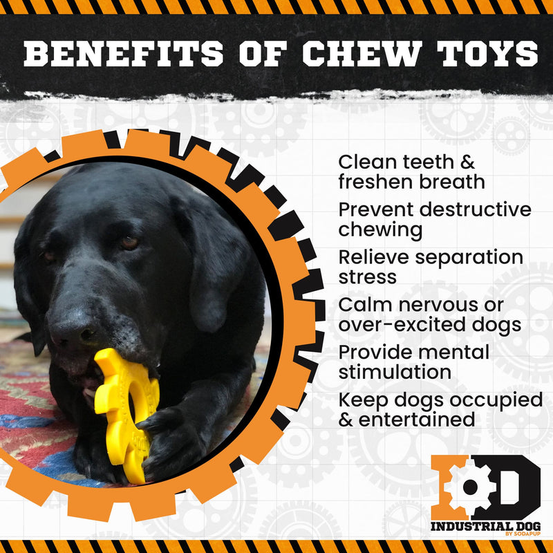 Load image into Gallery viewer, Circular Saw Blade  Ultra Durable Nylon Dog Chew Toy
