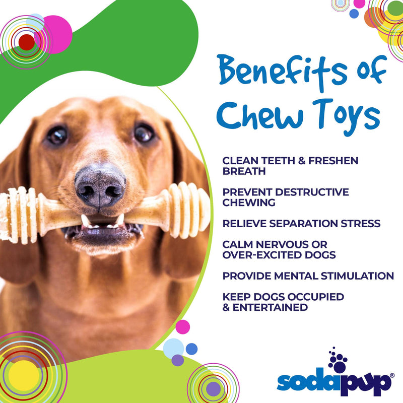 Load image into Gallery viewer, Honey Bone Nylon Dog Toy for Aggressive Chewers | Indestructible | USA Made
