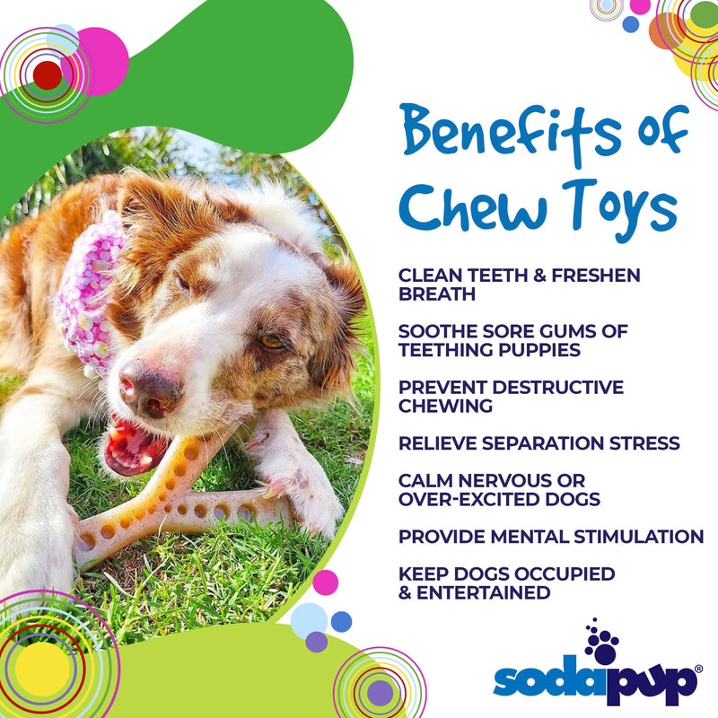Load image into Gallery viewer, MOD Wishbone Nylon Dog Chew Toy for Aggressive Chewers | USA Made
