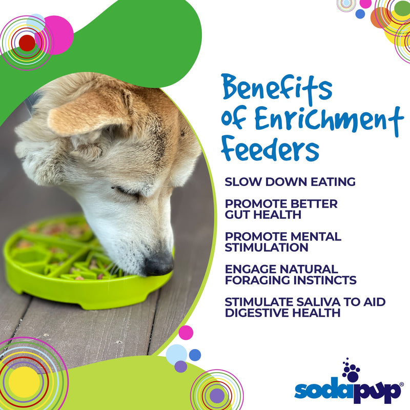 Load image into Gallery viewer, Four Seasons eTray - Shallow Slow Feeder Dog Bowl for Enrichment | USA Made
