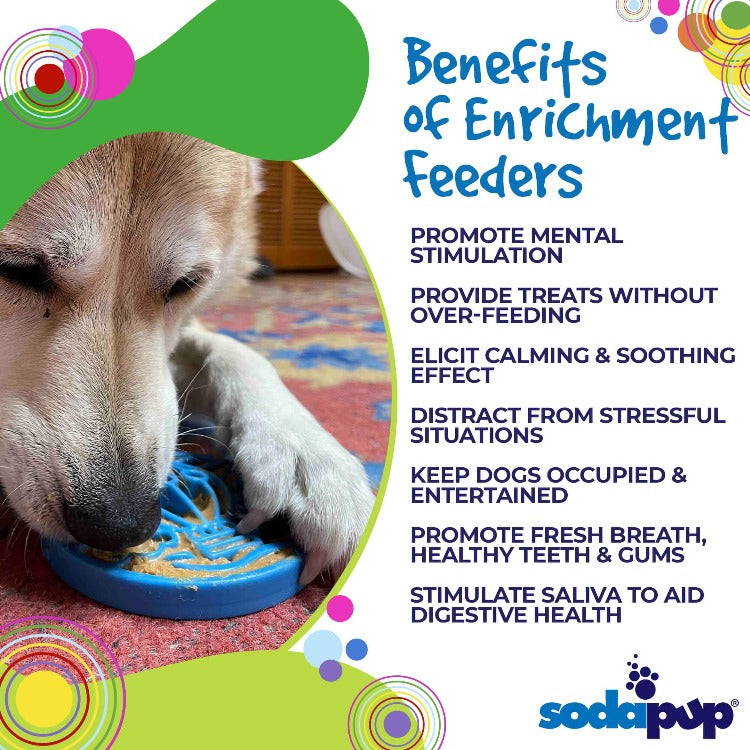 Load image into Gallery viewer, Air Nylon eCoin Lick Mat for Dogs - Durable Enrichment Toy | SodaPup
