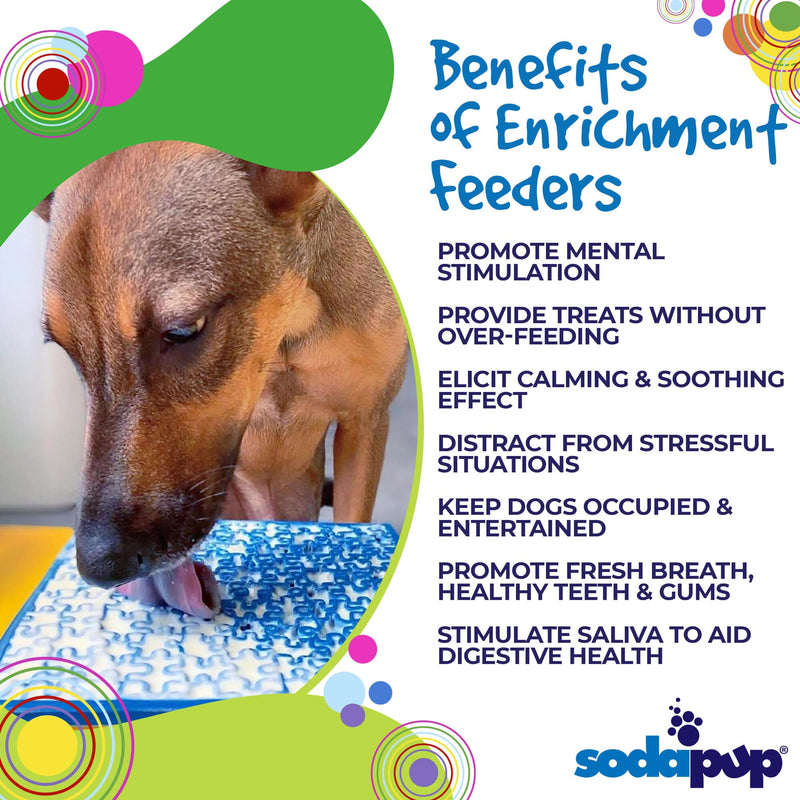 Load image into Gallery viewer, Jigsaw Puzzle eMat - Enrichment Lick Mat for Dogs and Cats | eMat Enrichment Toy for Anxiety Relief | USA Made
