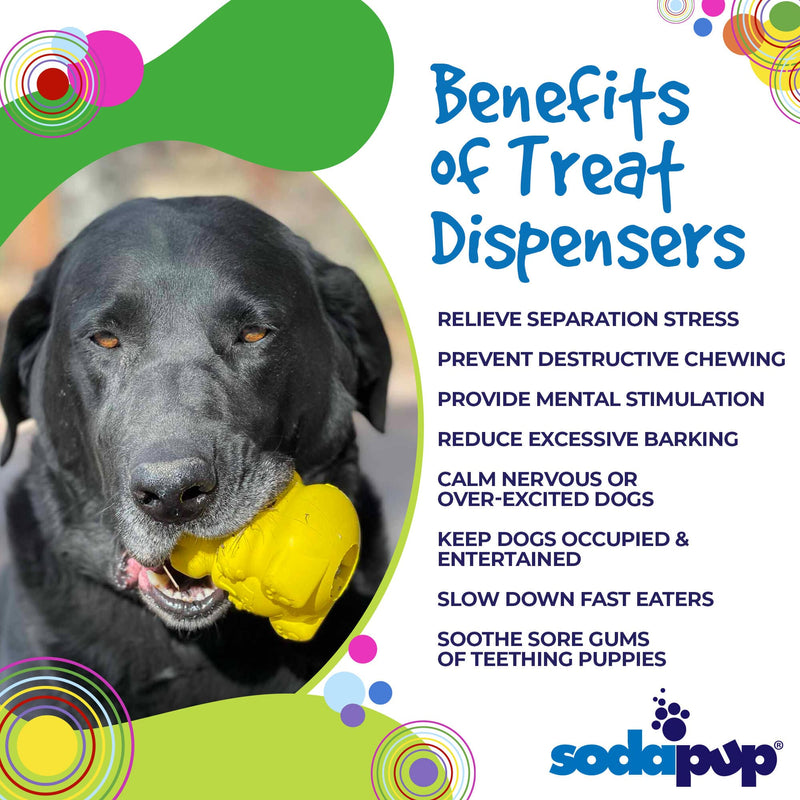 Load image into Gallery viewer, Honey Bear eDispenser - Durable Rubber Treat Dispenser for Dogs | USA Made

