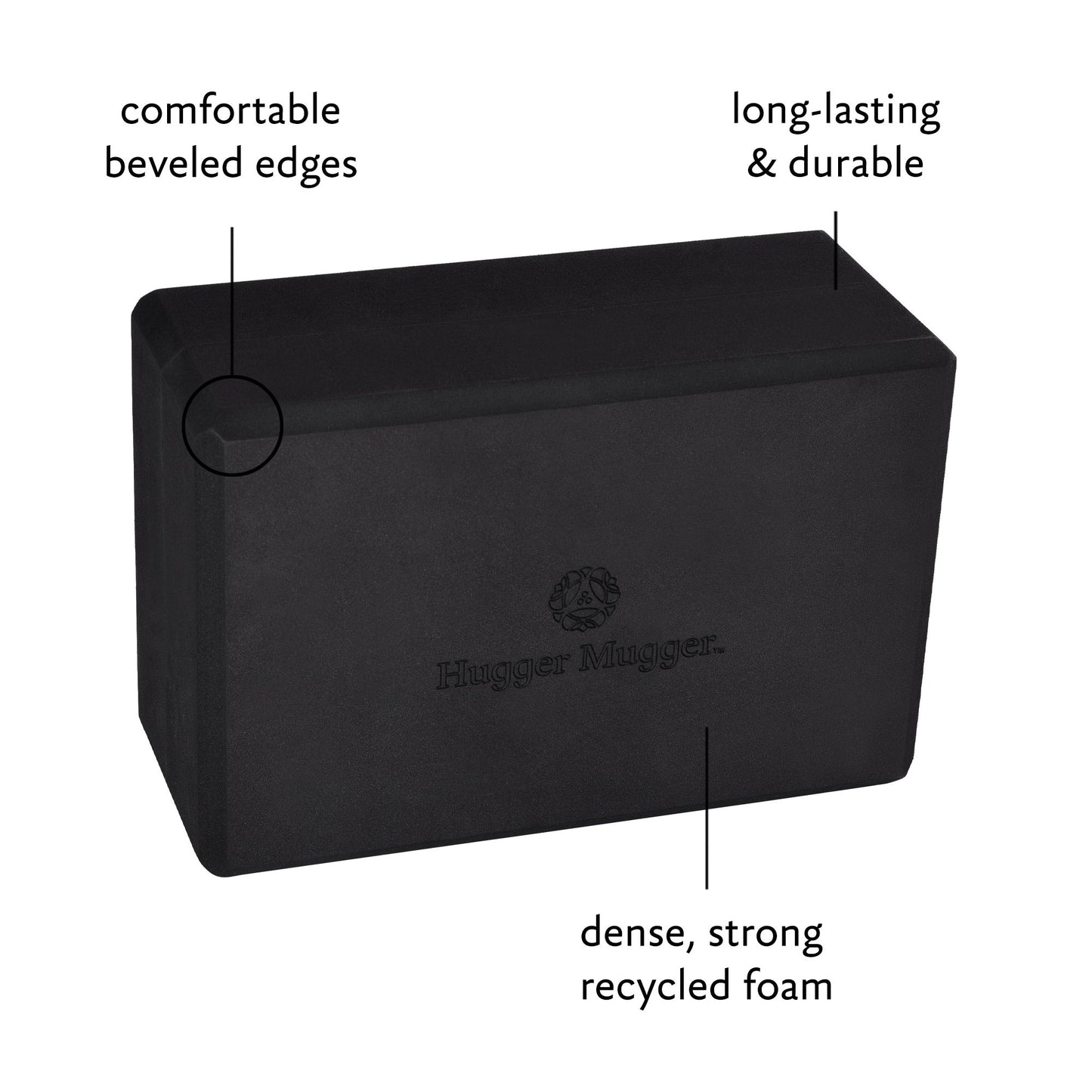 Recycled Foam Yoga Block