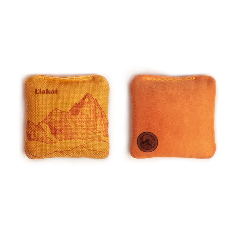 Load image into Gallery viewer, 4-in Travel Dual-Sided Cornhole Bags | Mt. Elakai Design Collection
