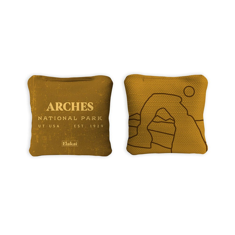 Load image into Gallery viewer, 4-in Travel Dual-Sided Cornhole Bags | National Parks Collection
