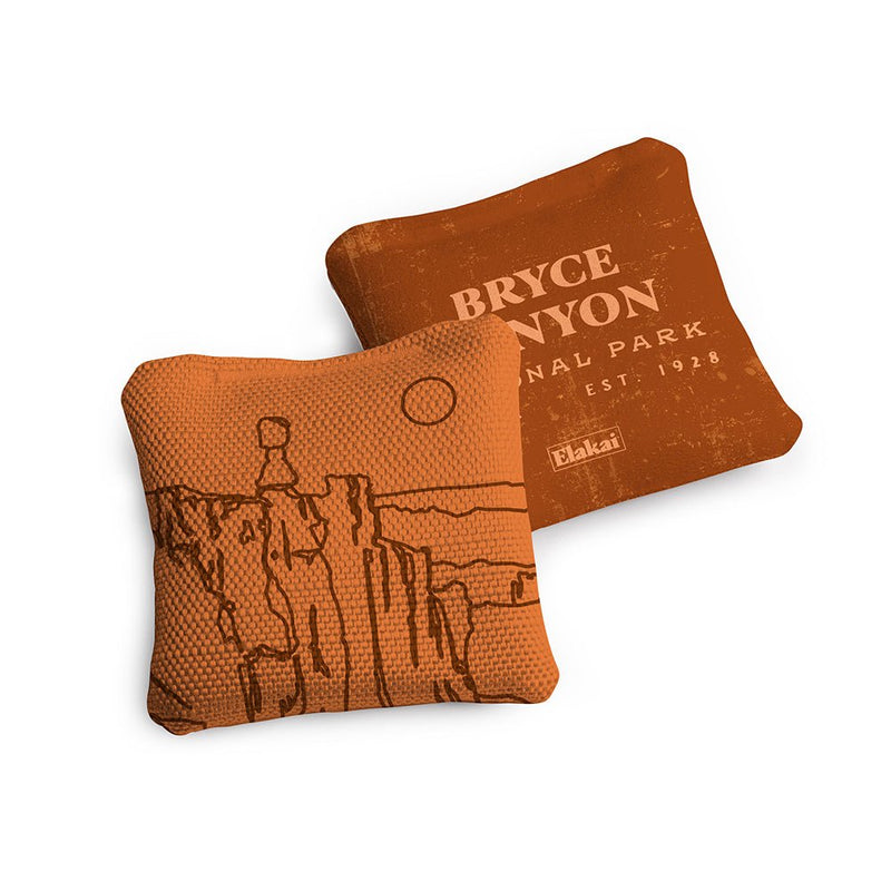 Load image into Gallery viewer, 4-in Travel Dual-Sided Cornhole Bags | National Parks Collection
