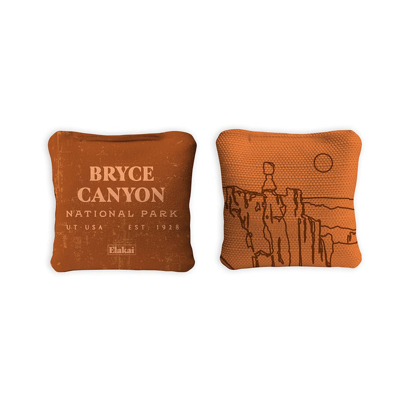 Load image into Gallery viewer, 4-in Travel Dual-Sided Cornhole Bags | National Parks Collection
