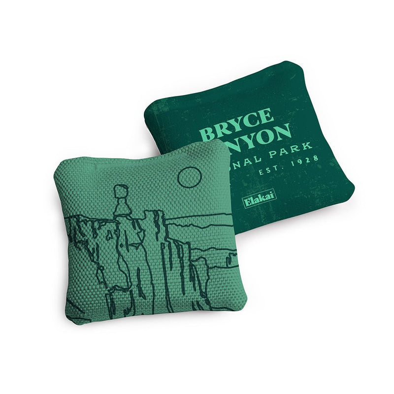 Load image into Gallery viewer, 4-in Travel Dual-Sided Cornhole Bags | National Parks Collection
