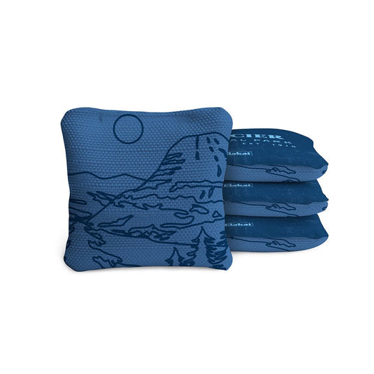 4-in Travel Dual-Sided Cornhole Bags | National Parks Collection