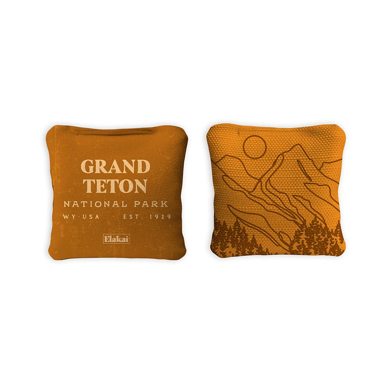 Load image into Gallery viewer, 4-in Travel Dual-Sided Cornhole Bags | National Parks Collection
