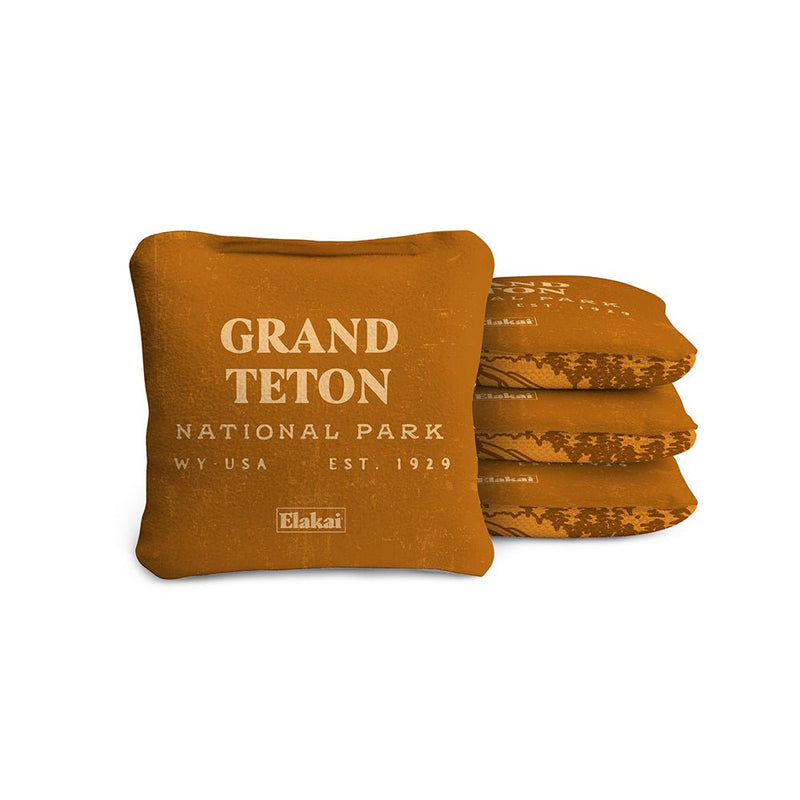 Load image into Gallery viewer, 4-in Travel Dual-Sided Cornhole Bags | National Parks Collection

