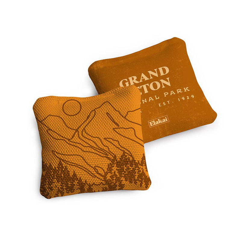Load image into Gallery viewer, 4-in Travel Dual-Sided Cornhole Bags | National Parks Collection
