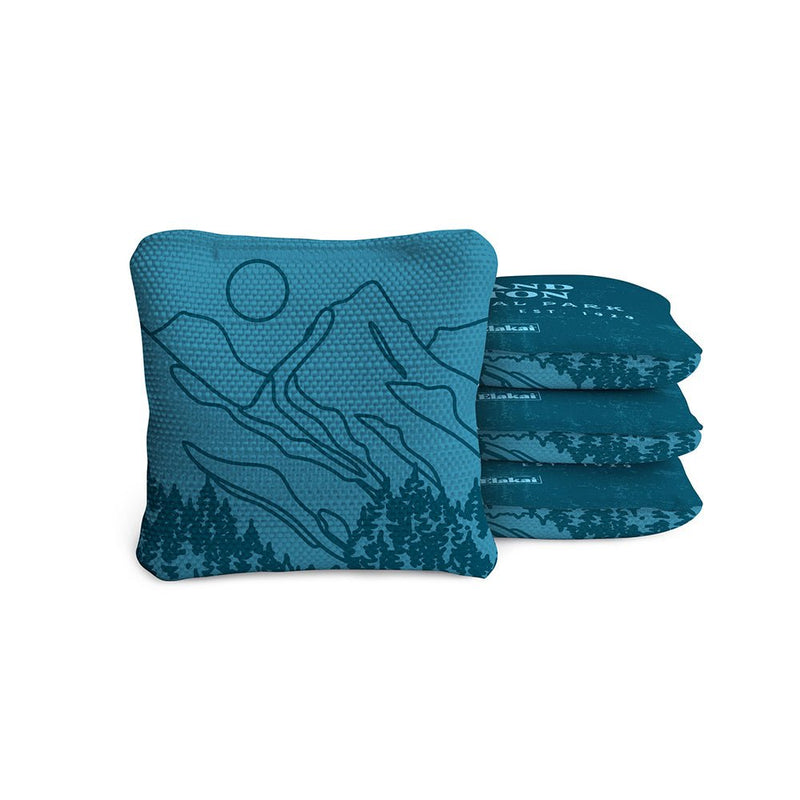 Load image into Gallery viewer, 4-in Travel Dual-Sided Cornhole Bags | National Parks Collection
