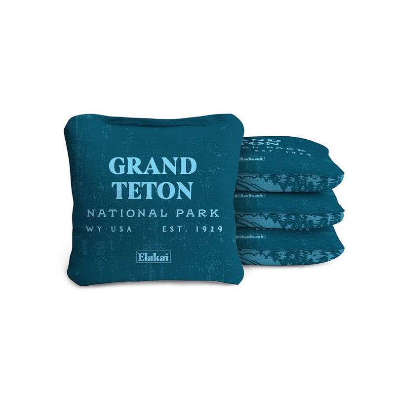 Load image into Gallery viewer, 4-in Travel Dual-Sided Cornhole Bags | National Parks Collection
