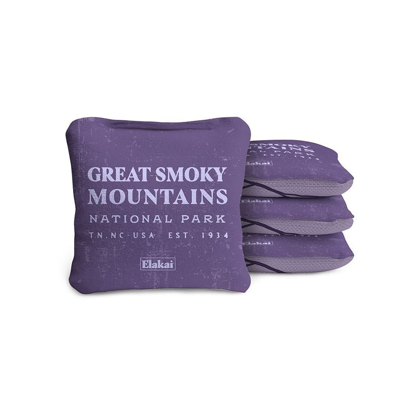 Load image into Gallery viewer, 4-in Travel Dual-Sided Cornhole Bags | National Parks Collection

