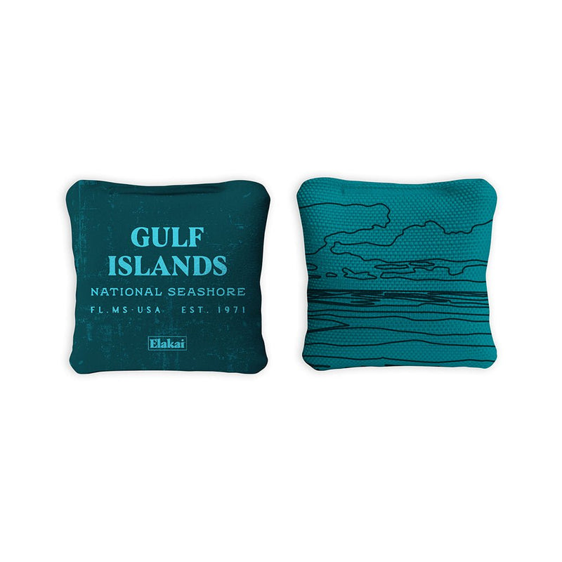 Load image into Gallery viewer, 4-in Travel Dual-Sided Cornhole Bags | National Parks Collection
