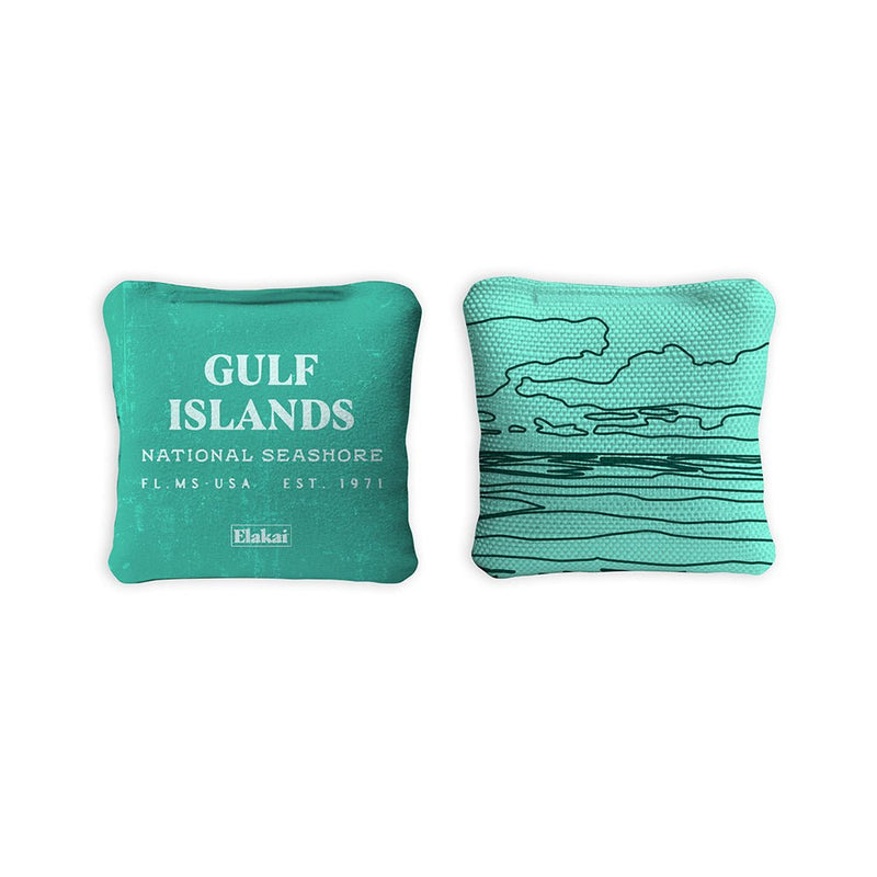 Load image into Gallery viewer, 4-in Travel Dual-Sided Cornhole Bags | National Parks Collection
