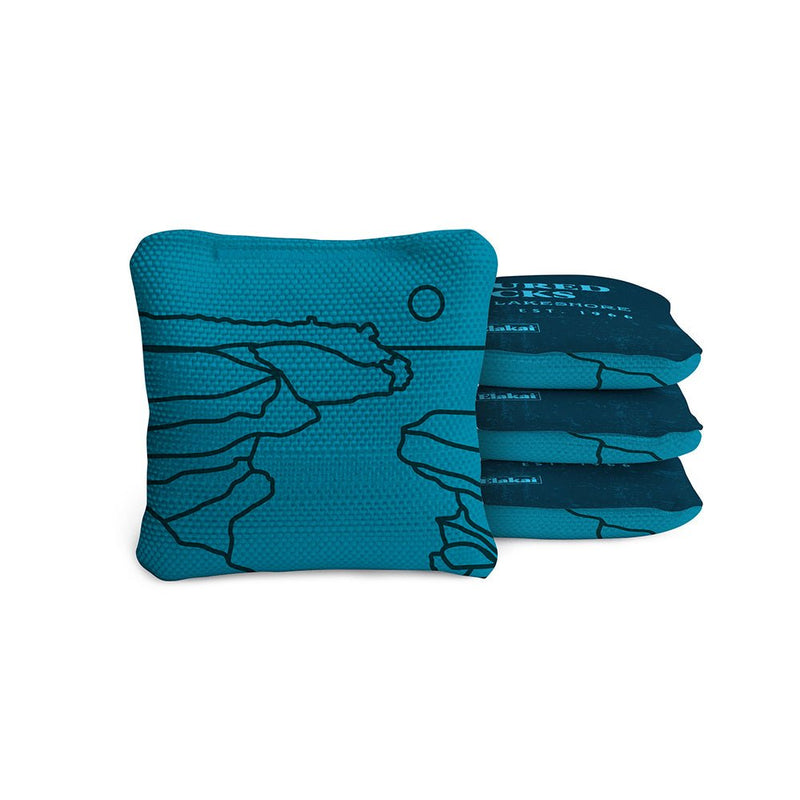 Load image into Gallery viewer, 4-in Travel Dual-Sided Cornhole Bags | National Parks Collection
