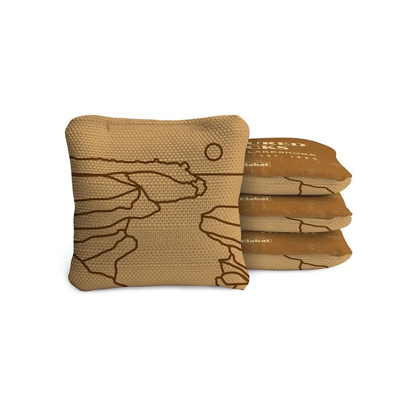 Load image into Gallery viewer, 4-in Travel Dual-Sided Cornhole Bags | National Parks Collection
