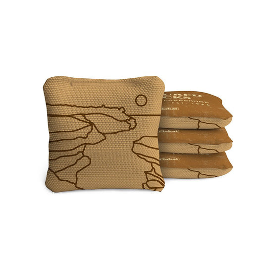 4-in Travel Dual-Sided Cornhole Bags | National Parks Collection