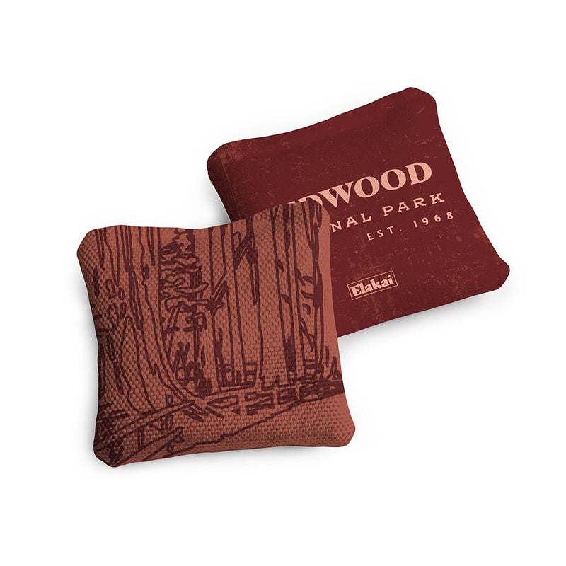 Load image into Gallery viewer, 4-in Travel Dual-Sided Cornhole Bags | National Parks Collection
