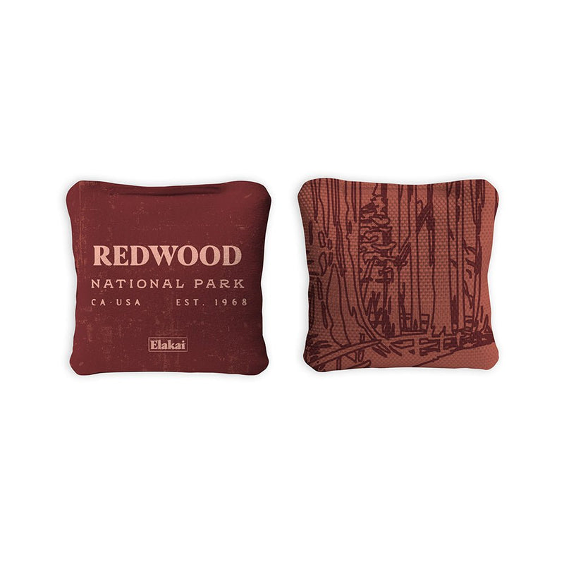 Load image into Gallery viewer, 4-in Travel Dual-Sided Cornhole Bags | National Parks Collection
