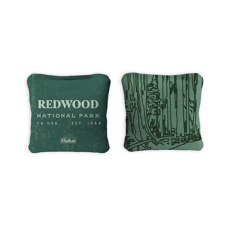 Load image into Gallery viewer, 4-in Travel Dual-Sided Cornhole Bags | National Parks Collection
