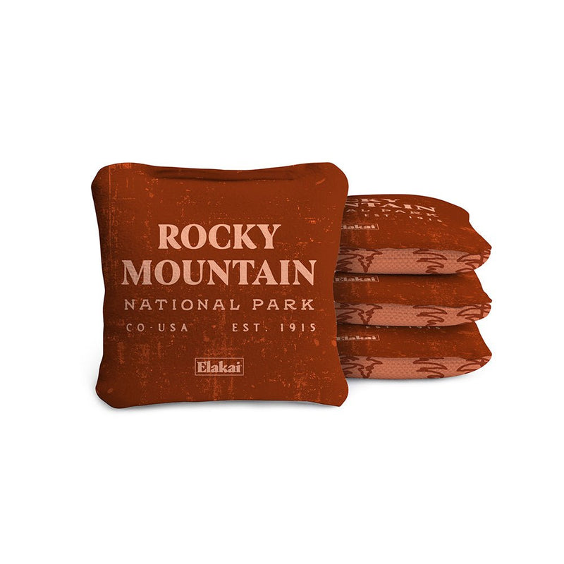 Load image into Gallery viewer, 4-in Travel Dual-Sided Cornhole Bags | National Parks Collection
