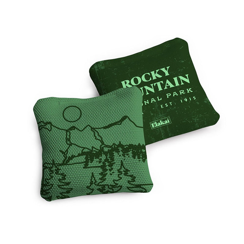 Load image into Gallery viewer, 4-in Travel Dual-Sided Cornhole Bags | National Parks Collection
