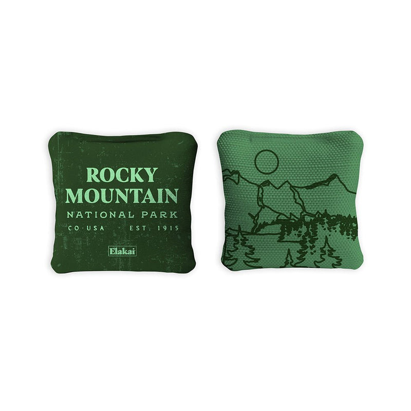Load image into Gallery viewer, 4-in Travel Dual-Sided Cornhole Bags | National Parks Collection
