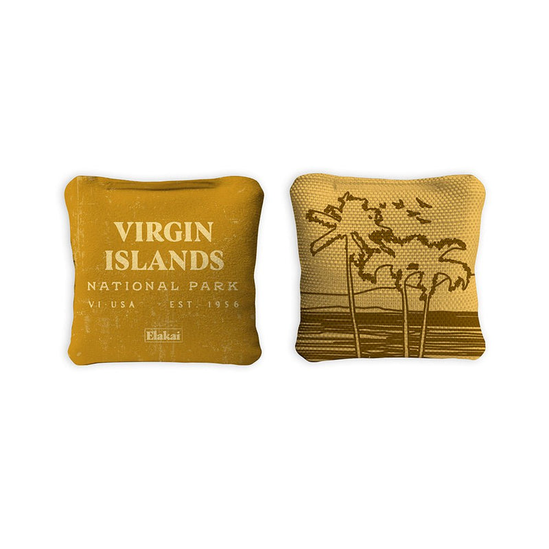 Load image into Gallery viewer, 4-in Travel Dual-Sided Cornhole Bags | National Parks Collection
