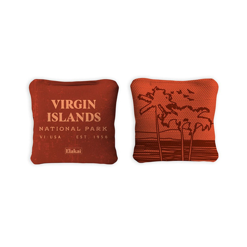 Load image into Gallery viewer, 4-in Travel Dual-Sided Cornhole Bags | National Parks Collection
